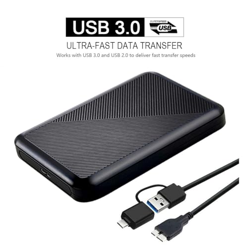 Tianken 1TB External HDD USB 3.0 TKEHD-1530-1000 5Gbps Mechanical Hard Drive