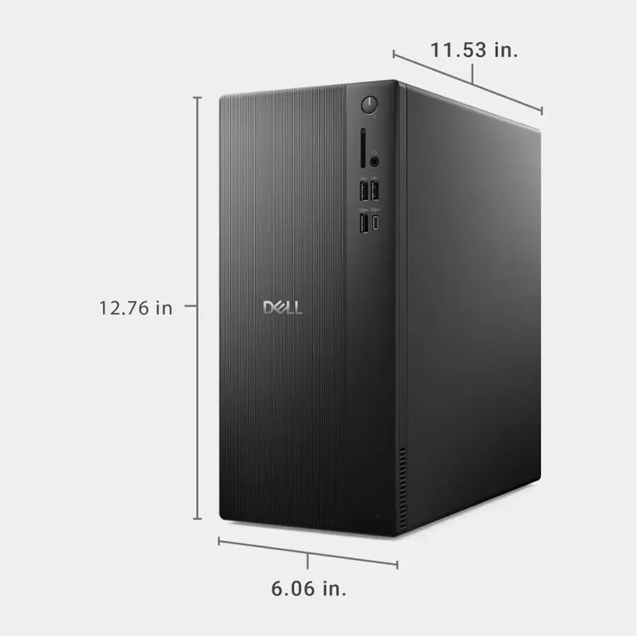 Dell Ect1250 Tower Desktop PC | Intel Core Ultra 5-225 | 32GB DDR5 RAM | 1TB SSD | 3840x2160 Resolution | Professional