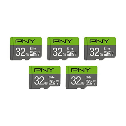 PNY 32GB Elite Class 10 U1 microSDHC Flash Memory Card - 100MB/s Read Speed