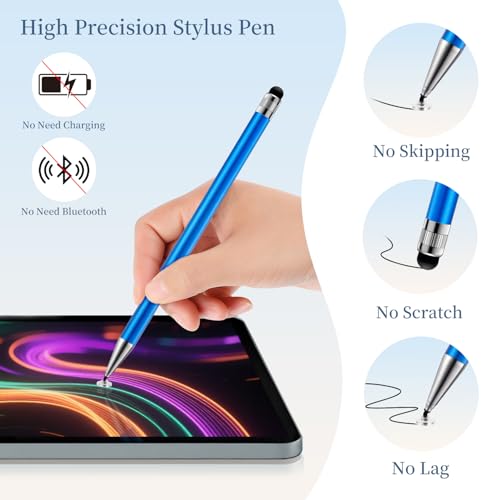 ChaoQ 2-in-1 Stylus Pen C3081 Touchscreen Pen Set 6 Count Aluminum