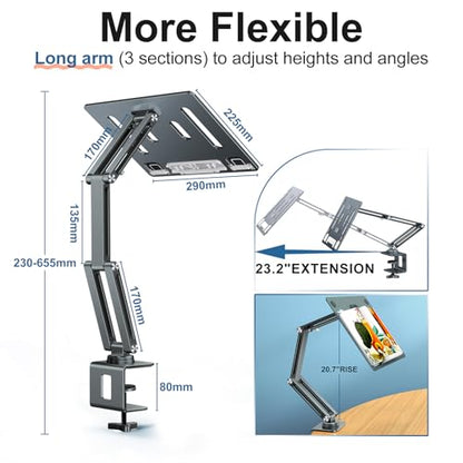 Nediea Laptop Mount - Model nediea-XXX - Adjustable Height Stand for Laptops