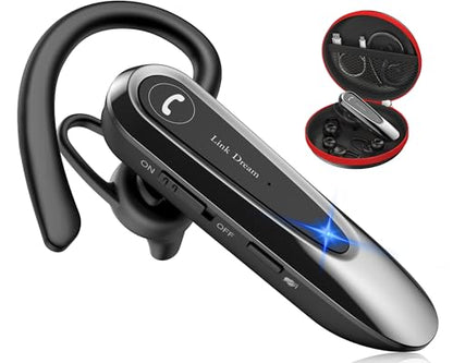 Link Dream LC-B45 Bluetooth Earpiece 20 Hz - 20,000 Hz CVC8.0 Dual Microphone Wireless Headset