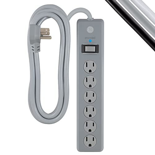 GE 6-Outlet Surge Protector DFTQ-R203 120 Volts 15 Amps