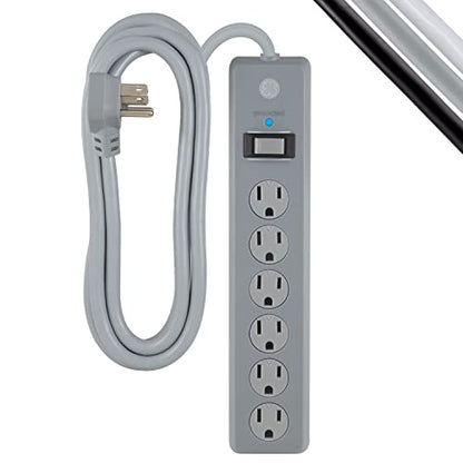 GE 6-Outlet Surge Protector DFTQ-R203 120 Volts 15 Amps