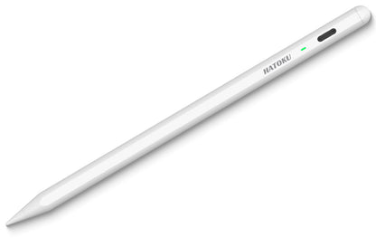 HATOKU Pencil C02 for iPad 6th-11th Generation, Palm Rejection, Fast Charge, Compatible with Multiple iPad Models