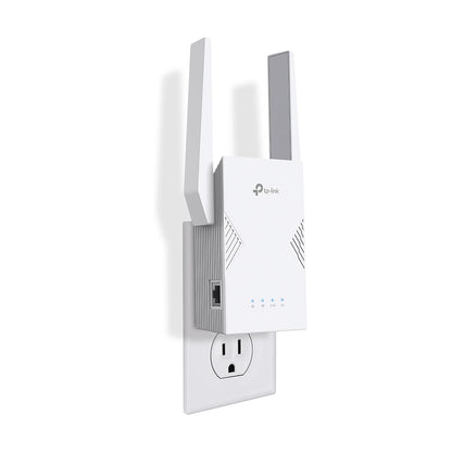 TP-Link 802.11ax RE223BE Dual-Band Wireless Range Extender | 3200 Mbps | 2400 sq. ft | RJ45 Connector