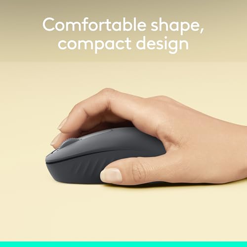 Logitech Lightweight Bluetooth Wireless Mouse Model 910-007437, Battery Powered, Optical Movement Detection, 1000 DPI