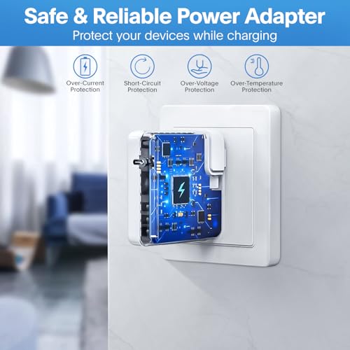 Sunveza 118W USB Type C Power Adapter PD-118W for MacBook Pro/Air and Other USB-C Devices