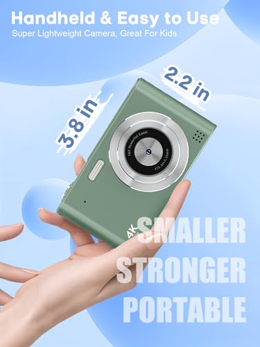 BEARBISU 1/4-Inch H15 44MP 1080P CMOS Compact Digital Camera
