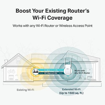 TP-Link 6.1 Ounces RE315 1200 Mbps Dual-Band WiFi Extender