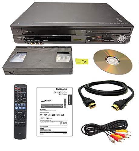 Panasonic 1-Channel DMR-EZ, DMR-EA 1920x1080 DVD, VHS Recorder with HDMI