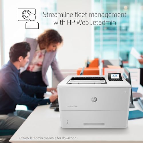 HP LaserJet Enterprise M507n Monochrome Laser Printer, 1200 x 1200 dpi, 45 ppm, Ethernet, Single Tray