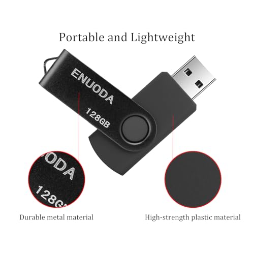 ENUODA 128GB XZLS-128GB USB 2.0 Flash Drive