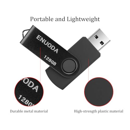 ENUODA 128GB XZLS-128GB USB 2.0 Flash Drive
