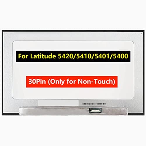 TFTcenter 15.51x8.86 inches Latitude 5420 5401 5400 1920x1080 30Pin Display Panel Non-Touch