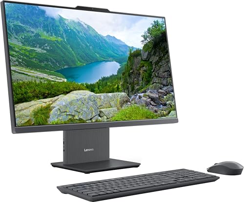 Lenovo IdeaCentre 24" AIO AMD Ryzen 5 7535HS 6C 16GB DDR5 512GB PCIe SSD Windows 11 Home