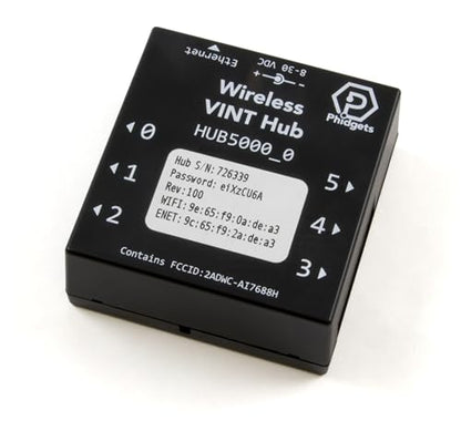 Phidgets HUB0001_0 Ethernet, Wi-Fi Linux VINT Hub
