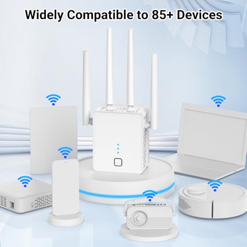 Nonser 1200Mbps Dual-Band WiFi Extender M-97C WiFi Repeater