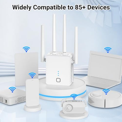 Nonser 1200Mbps Dual-Band WiFi Extender M-97C WiFi Repeater