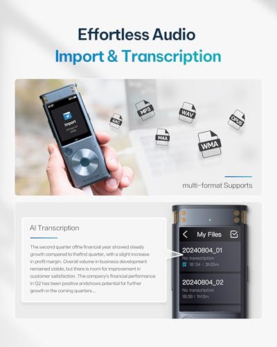 iFLYTEK 3 Inch 302Pro 8GB USB 2.0 Digital Voice Recorder