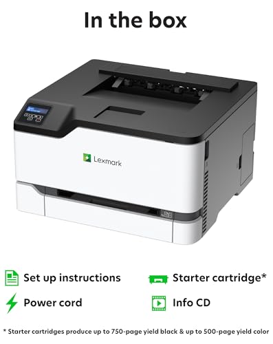 Lexmark CS331dw Laser Printer 600 x 600 dpi Color Automatic Duplex Wireless Network-Ready