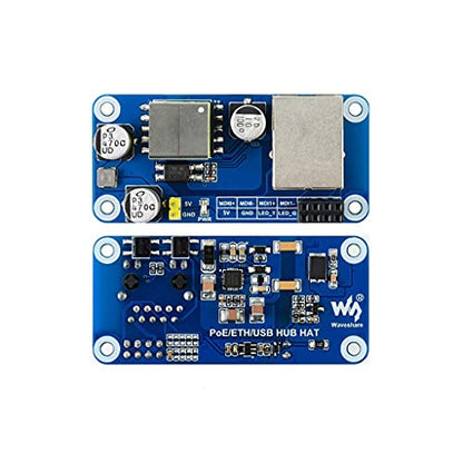 Coolwell PoE Ethernet/USB HUB HAT with 5 Ports Model 404f1464-cf7f-4ed0-b261-191864b21d8b
