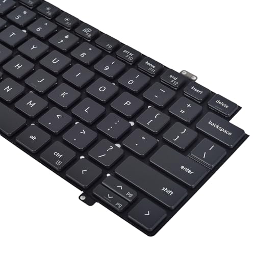 KBRPARTS 84 Keys USB Powered Flexible Keyboard for Dell Latitude 5420 5421 5430 5431 5440 5450 7420 7430 7520 7530 and Precision 3470 3480 3490 Models - Grey