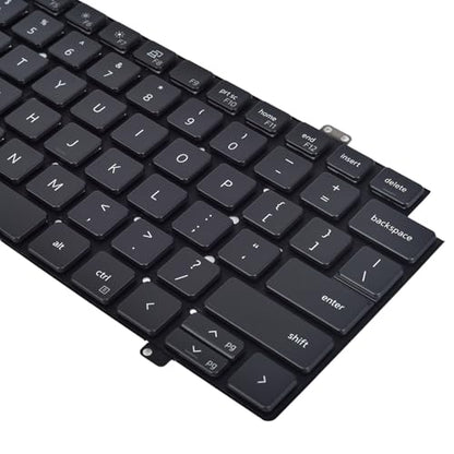 KBRPARTS 84 Keys USB Powered Flexible Keyboard for Dell Latitude 5420 5421 5430 5431 5440 5450 7420 7430 7520 7530 and Precision 3470 3480 3490 Models - Grey