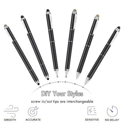 Penyeah 5.6in Stylus Pen Model 111 - Capacitive Touch Pen with 4 Tips