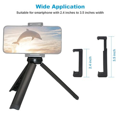 NexiGo 13 Inches TRIPOD-02-TC-BLK 1/4" Screw Mini Tripod
