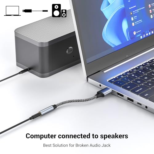 Pastall USB-3.5T-Cable 48KHz Surround Sound External Audio Adapter