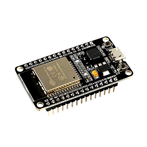 AITRIP 3PCS ESP-WROOM-32 512MB RAM 2MB Storage 240MHz Dual-Core Microcontroller