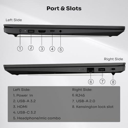 Lenovo V15 G4 ABP 15.6" 1920 x 1080 FHD Laptop - AMD Ryzen 7 7730U, 16GB RAM, 512GB SSD