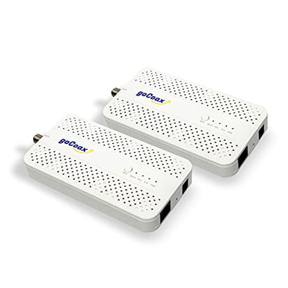 goCoax 2-Pack MoCA 2.5 Ethernet Adapter WF-91HG-ZM71