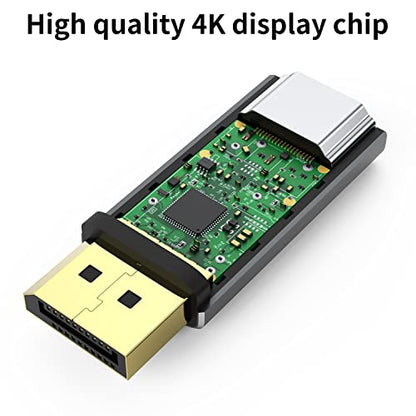 IIABC HDMI Adapter 4K, Model 5e40d1e3-7769-4fd2-8da5-d54d582f8e3b, HDMI, 1 Port, 1 Amp, Grey