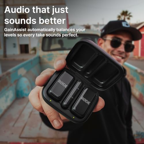 RØDE USB Type-C Wireless Microphone WIMICROC 2-Channel Black