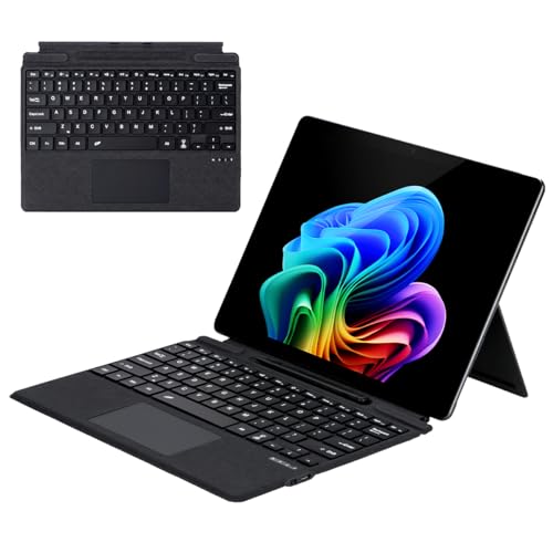 Sooguard Surface Pro Keyboard 11/10/9/8/X Bluetooth Backlit Keyboard with Multi-Touch Trackpad