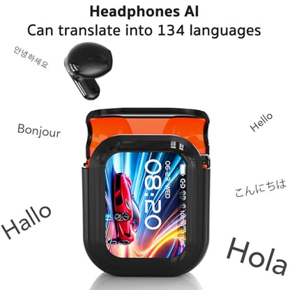 NE20 Translation Earbuds Wireless Bluetooth 6.0 AI Headphones