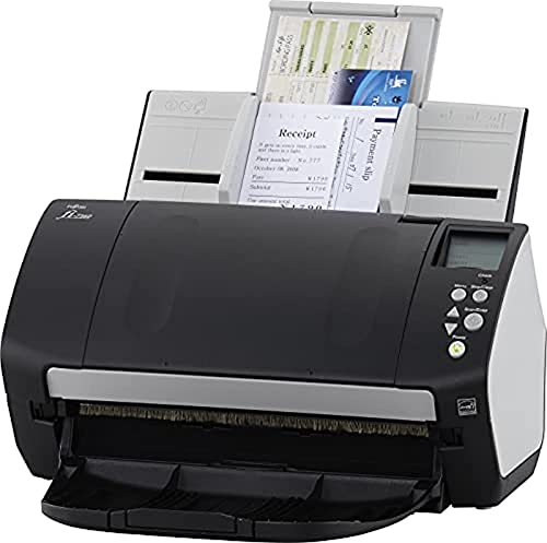 Fujitsu fi-7160 Document Scanner USB 600 DPI Color Depth 24 bpp Professional Desktop Scanner