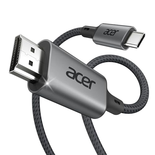 Acer 6.6FT OCB245 USB-C Male to HDMI Male 4K@60Hz Cable