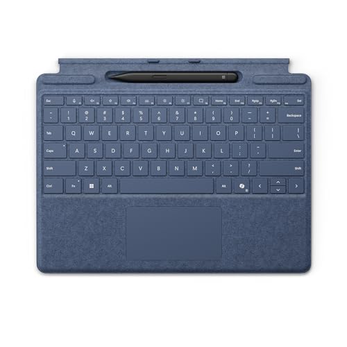 Microsoft Surface Pro Keyboard 8XA-00215 Bluetooth Tablet Keyboard QWERTY Sapphire