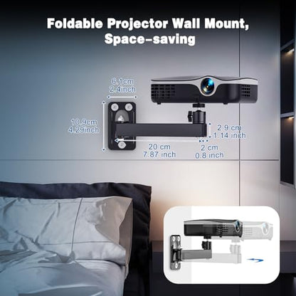 BAISHUN 1.0 Count CJX-109-US Wall Mount Adjustable Projector Arm