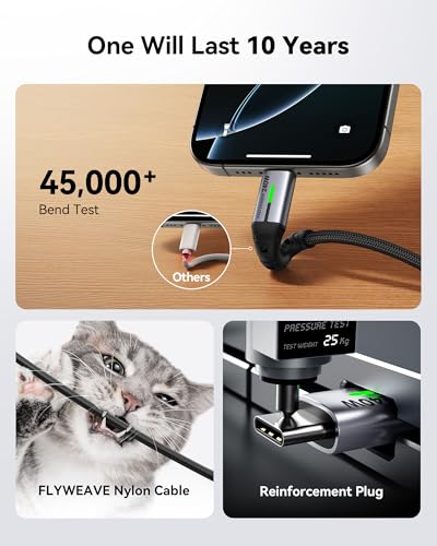 INIU 13.2 Feet USB Type C to USB Type C Cable 240W Charging DI-D7CC