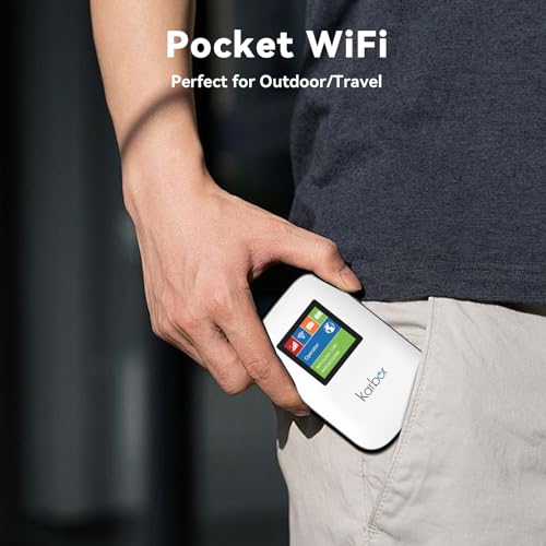 Karbor 4G LTE MF833 Mobile Hotspot Wi-Fi 4 White