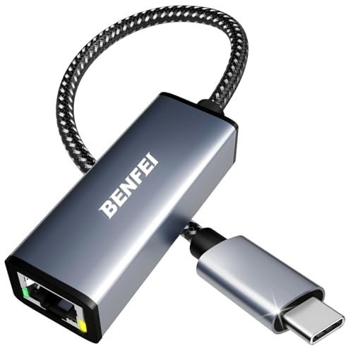 BENFEI USB-C Ethernet to RJ45 Adapter 1Gbps CAT6