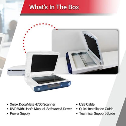 Visioneer 11.7" x 17" DocuMate 4700 300dpi USB A3 Flatbed Document Scanner