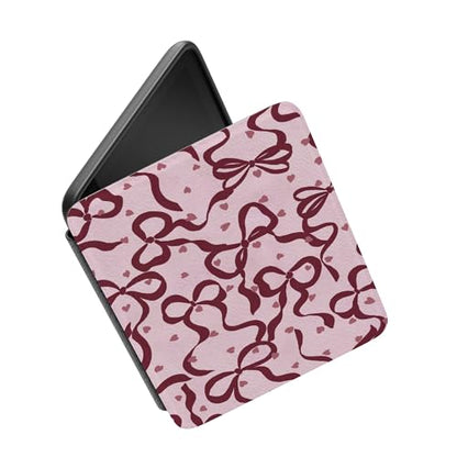 Casely 7-inch Kindle Case | Coquette Crush | Non-Slip Grip | Auto Sleep/Wake Function | Vegan Leather