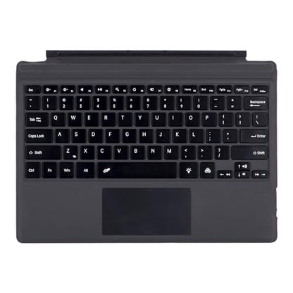 Zoof 12.3 inch Surface Pro Keyboard Wireless Bluetooth Type Cover Black
