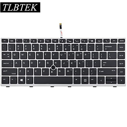 TLBTEK 104 Keys QWERTY Single Color Backlit Keyboard USB Powered Gray