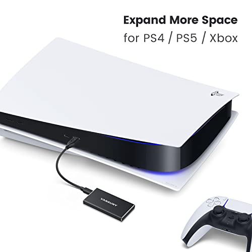 Vansuny 500GB Portable External Solid State Drive B082VZC5JN USB 3.0, 450MB/s Data Transfer